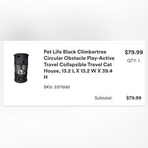 Travel/Collapsible Cat Tree
